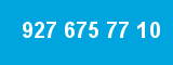 927 675 77 10